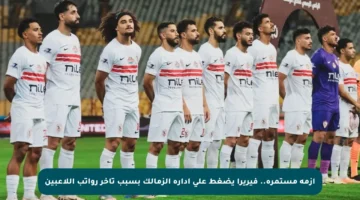 أزمة مستمرة.. فيريرا يضغط على إدارة الزمالك بسبب تأخر رواتب اللاعبين